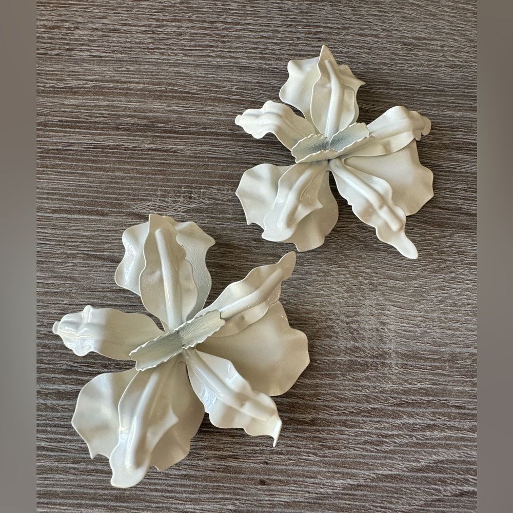 Bohemian flower earrings A1091 - Picture 2 of 4